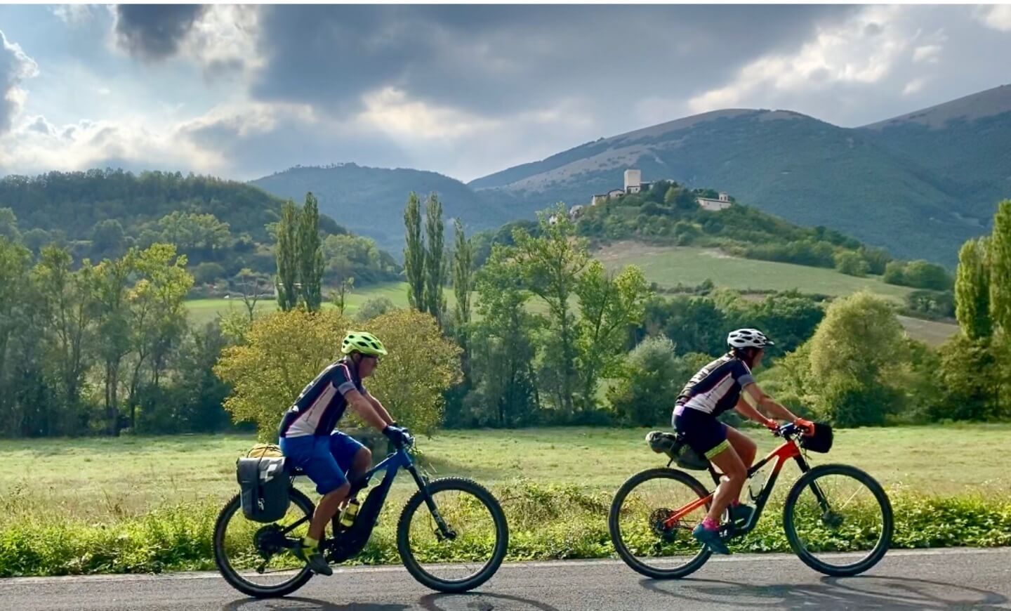 travel by bike in italy